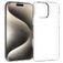 Mobigear Basics Durchsichtig iPhone 16 Pro Max Hülle Flexibles TPU Backcover - Transparent