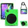 Mobigear SureGrip XGuard iPad Air 5 (2022) Hülle Kunststoff,Silikon Backcover + Stifthalter + Schulterträger + Ständer - Grün