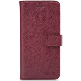 My Style Flex Wallet iPhone 8 Hülle Klapphülle Geldbörse - Bordeaux