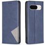 Mobigear Rhombus Slim Google Pixel 8 Hülle Klapphülle - Blau