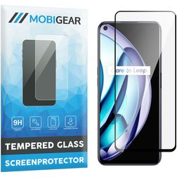 Mobigear Premium Realme 9 5G Panzerglas Displayschutz - Hüllenfreundlich - Schwarz
