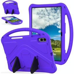 Mobigear AeroArmor Samsung Galaxy Tab S11 Ultra EVA-Schaumstoff Backcover + Stylus-Halter + Ständer - Lila