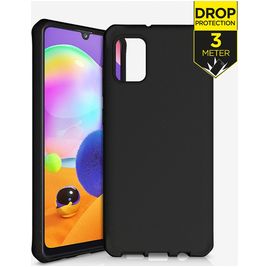ITSkins FeroniaBio Samsung Galaxy A31 Hülle Hardcase Backcover Stoßfest - Schwarz