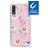 My Style Magneta Samsung Galaxy A70 TPU (flexibel) Backcover - Pink Alpaca