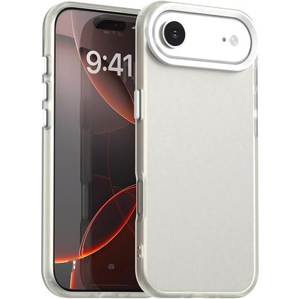Mobigear Crystal iPhone Air Hülle Hardcase Backcover - Weiß