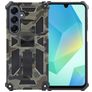 Mobigear Armor Stand Samsung Galaxy A16 Hülle Hardcase Backcover Stoßfest mit Ständer - Grün