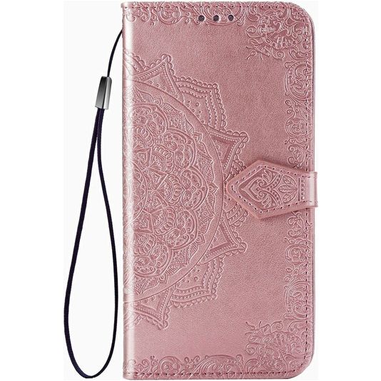 Mobigear Mandala Book Type Case Rose Gold Motorola Fusion Plus One