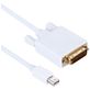 Mobigear Mini DisplayPort auf DVI Kabel 1.8 Meter - Weiß