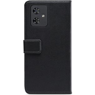 Mobilize Classic Gelly Motorola Moto G54 Hülle Klapphülle Geldbörse - Schwarz