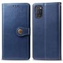 Mobigear Snap Button OPPO A52 Klapphülle Portemonnaie - Blau