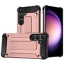 Mobigear Outdoor Samsung Galaxy S24 Plus Hülle Hardcase Backcover Stoßfest - Roségold