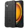 Mobigear Rugged Shield Samsung Galaxy Xcover 7 Hülle Flexibles TPU Backcover Stoßfest - Schwarz