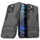 Mobigear Armor Stand iPhone 13 Pro Max Hülle Hardcase Backcover Stoßfest mit Ständer - Schwarz