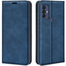 Mobigear Retro Slim TCL 305 Hülle Klapphülle Geldbörse - Dunkelblau