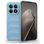 Mobigear Bumpy Xiaomi 15T Hülle Flexibles TPU Backcover - Blau
