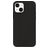 Valenta Snap Luxe iPhone 13 Echtleder Backcover - Schwarz