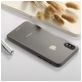 Mobigear Ultra Slim iPhone XS Hülle Hardcase Extra Dünn Backcover - Grau