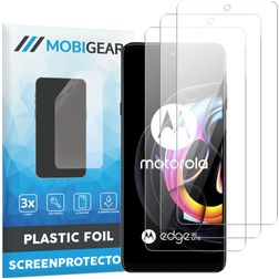 Mobigear Motorola Edge 20 Lite Displayschutz Schutzfolie - Hüllenfreundlich (3er Pack)