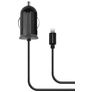 Mobiparts Auto Ladegerät Apple Lightning 1 Meter 2.4A - Schwarz