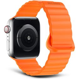 Decoded Traction Loop Silikon Apple Watch Armband Magnetverschluss - 49/46/45/44 mm - Apricot