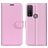 Mobigear Classic TCL 20 R 5G Hülle Klapphülle Geldbörse - Pink