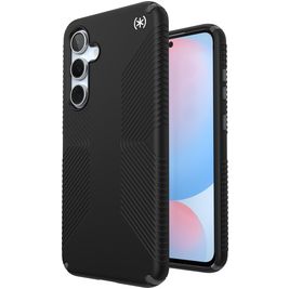 Speck Presidio2 Grip Samsung Galaxy S24 FE Hülle Hardcase Backcover Stoßfest - Schwarz