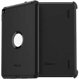 OtterBox Defender iPad 8 (2020) Stoßfeste Hardcase Hülle + Ständer - Schwarz