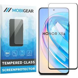 Mobigear Premium HONOR X8A Panzerglas Displayschutz - Hüllenfreundlich