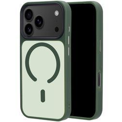 Mobiparts Hardcover iPhone 18 Pro MagSafe Hülle Hardcase Backcover - Satin Green