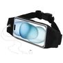Mobiparts Comfort Fit Belt Handyhalterung Joggen iPhone 15 Sporthülle Neopren Gürtel - Schwarz