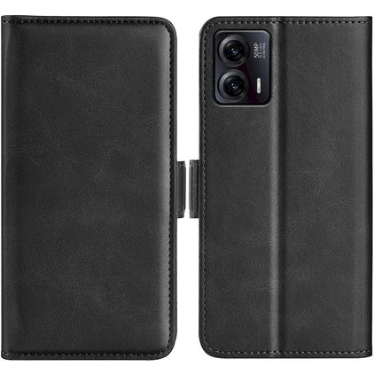 Mobigear Slim Magnet TCL 40 SE Hülle Klapphülle Geldbörse - Schwarz