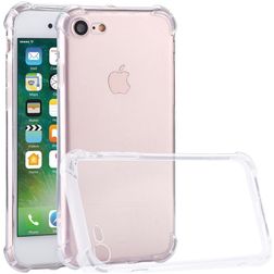 Mobigear Cushion Durchsichtig iPhone 8 Hülle Flexibles TPU Backcover Stoßfest - Transparent