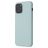 Mobigear Rubber Touch iPhone 12 Mini Silikon Hülle Backcover - Emerald Green