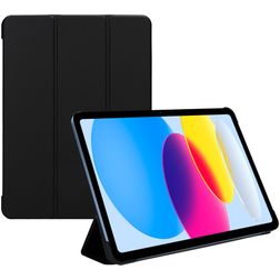 Mobiparts Tri Fold iPad 10 (2022) Hülle Klapphülle - Schwarz