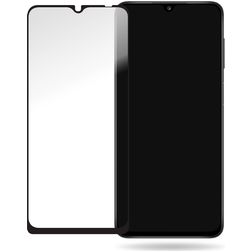 Mobilize Premium Samsung Galaxy A02s Panzerglas Gehärtetes Glas Displayschutz - Hüllenfreundlich - Schwarz