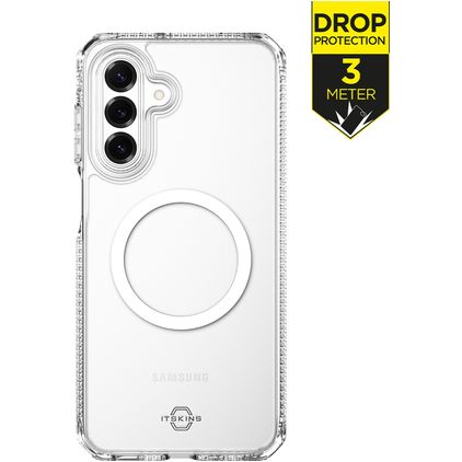 ITSKINS Level 2 HybridMagClear R Durchsichtig Samsung Galaxy A17 MagSafe Hülle Hardcase Backcover Stoßfest - Transparent
