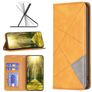 Mobigear Rhombus Slim Realme GT Neo 3 Hülle Klapphülle - Cognac