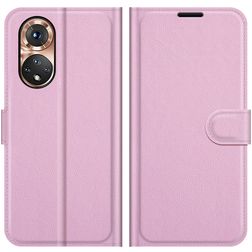 Mobigear Classic HONOR 50 Hülle Klapphülle Geldbörse - Pink