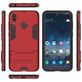 Mobigear Armor Stand Huawei Y7 (2019) Hülle Hardcase Backcover Stoßfest mit Ständer - Rot