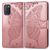 Mobigear Wallet Book Case Butterfly Rose Gold for Oppo A52 / A72