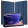 Mobigear Domo Samsung Galaxy Tab S10 Ultra Hülle Klapphülle + Stifthalter - Blau