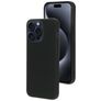 Mobiparts iPhone 15 Pro Max Silikon Hülle Backcover - Schwarz