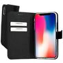 Mobiparts Premium Wallet iPhone XS Hülle Klapphülle Geldbörse - Schwarz