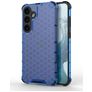 Mobigear Honeycomb Samsung Galaxy S24 Plus Hardcase Backcover Shockproof - Blau