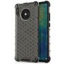 Mobigear Honeycomb Huawei Mate 30 Hülle Hardcase Backcover Stoßfest - Grau