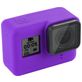 Mobigear Classic GoPro HERO 5 / 6 / 7 / 2018 Hülle Flexibles Silikon - - GoPro HERO 5 / 6 / 7 / 2018 - Lila