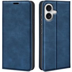 Mobigear Retro Slim iPhone 17 Hülle Klapphülle Geldbörse - Dunkelblau