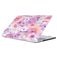 Mobigear Flowers MacBook Pro 15 Zoll (2016-2019) Hardcase Hülle MacBook Case - Model 28 - Model A1707 / A1990