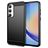 Mobigear Brushed Slim Samsung Galaxy A35 Hülle Flexibles TPU Backcover - Schwarz