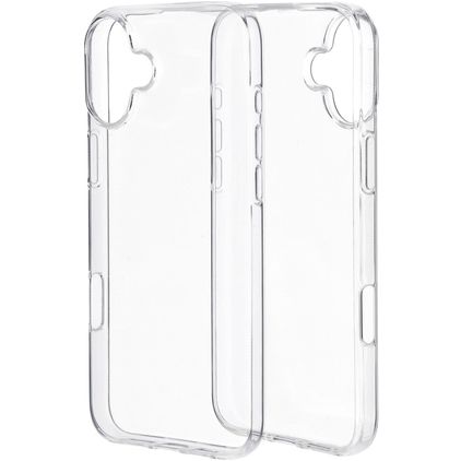 Mobiparts Classic Transparent iPhone 16 Plus TPU (flexibel) Backcover - Transparent
